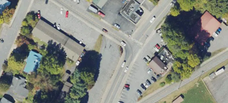 Paved Commercial Land