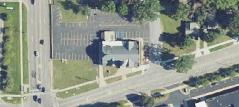 Freestanding Church with Two Entrances