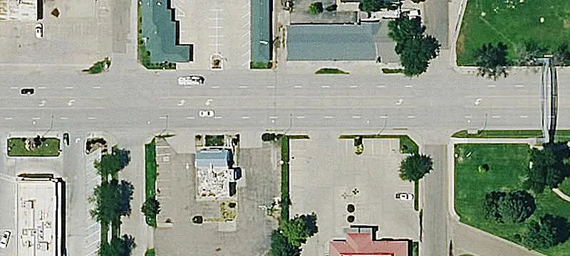 Vacant Restaurant Building