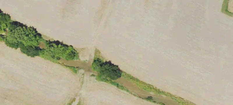 Farm with Three Barns