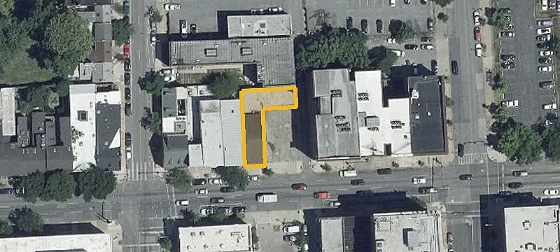 Office Building with Parking Lot