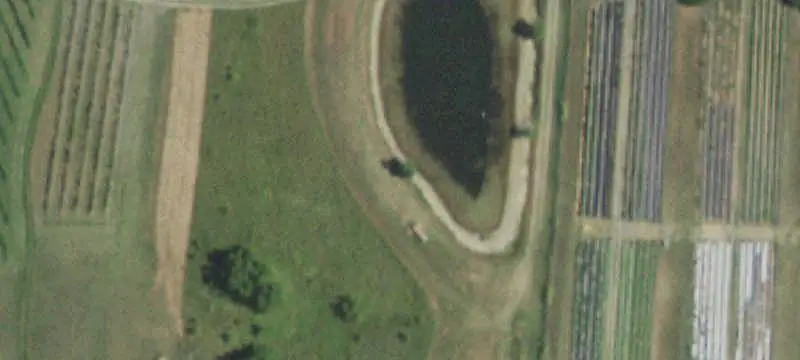 Farm with Creek and Pond