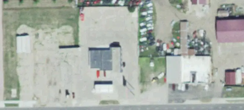 Gas Station with Service Bays