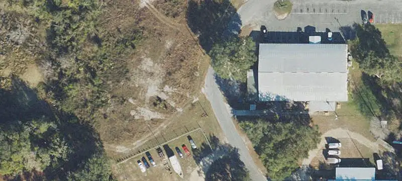 Fenced Commercial Land