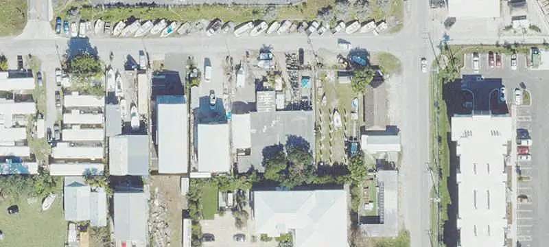 Auto Shop with Covered Work Areas