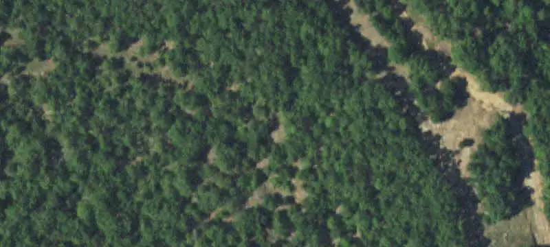 Hunting Land with Rock Waterfall