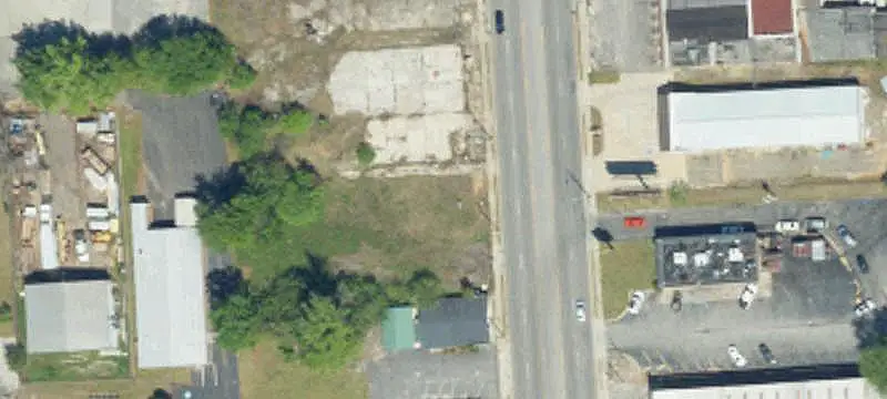 Commercial Land with Curb Cut