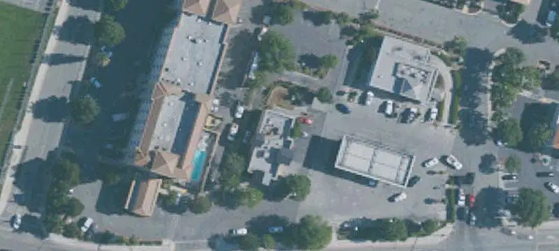 Jack in the Box Drive-Through Restaurant