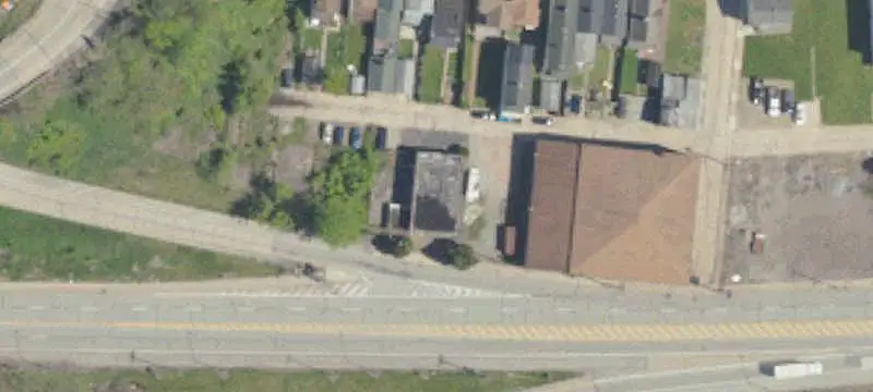 Industrial Warehouse with Crane
