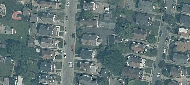 Brick Duplex with Detached Garage