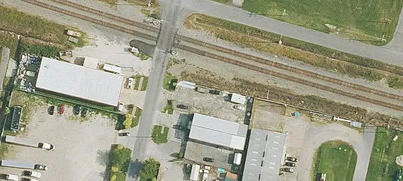 Fenced Industrial Yard