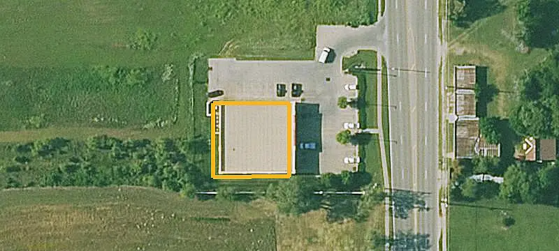 Commercial Land with Curb Cuts