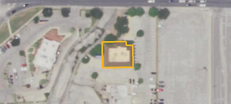 Signalized Corner Shopping Center