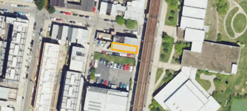 Corner Single-Story Warehouse