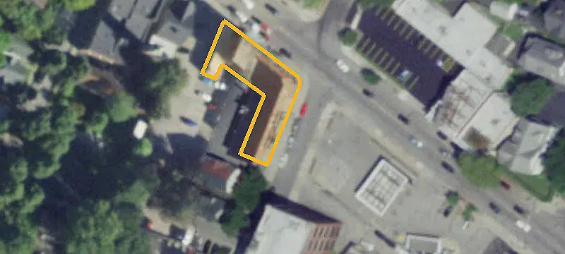 25-Unit Mixed-Use Brick Building