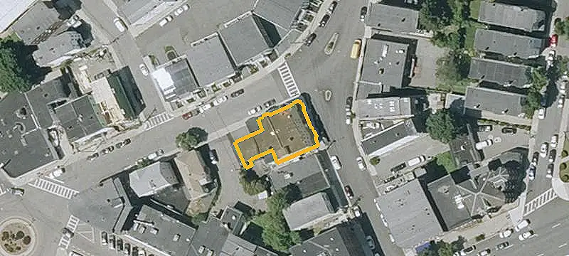 Street-Level Storefront with Support Area