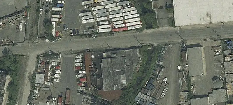Industrial Warehouse with Truck Storage
