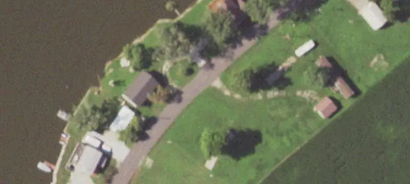 Waterfront Land with Camper Shelter