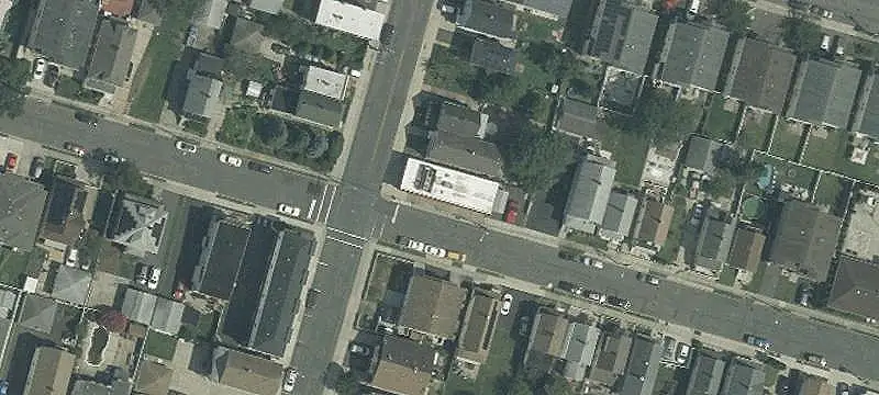 Corner Storefront with Loading Door