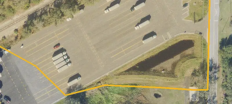 Fenced Truck Terminal Site