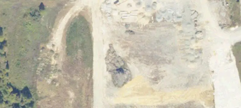 Fenced Industrial Land