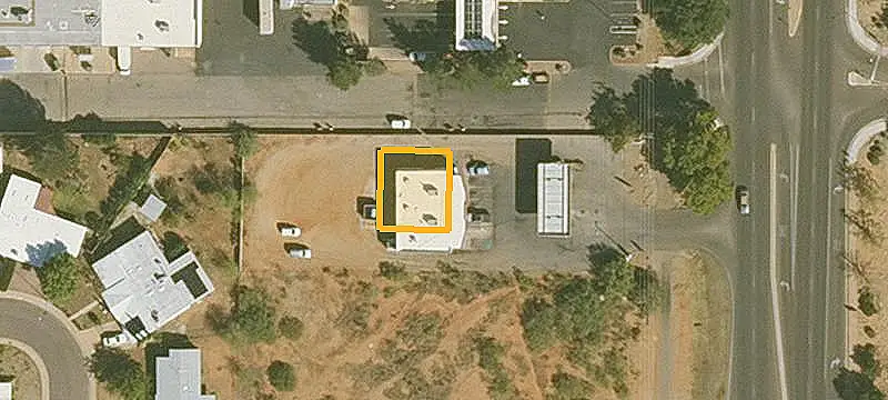 Fenced Commercial Land
