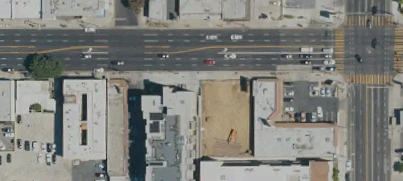 Apartment Building with Rooftop Deck