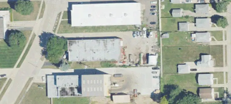 Warehouse with Fenced Parking