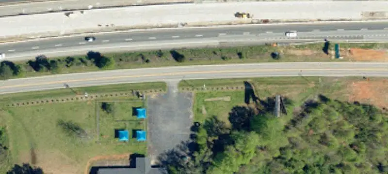 Signalized-Intersection Commercial Land