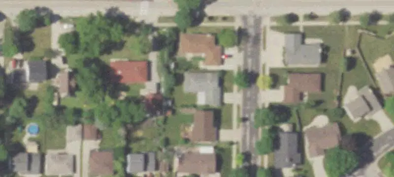 Corner-Lot Brick Duplex