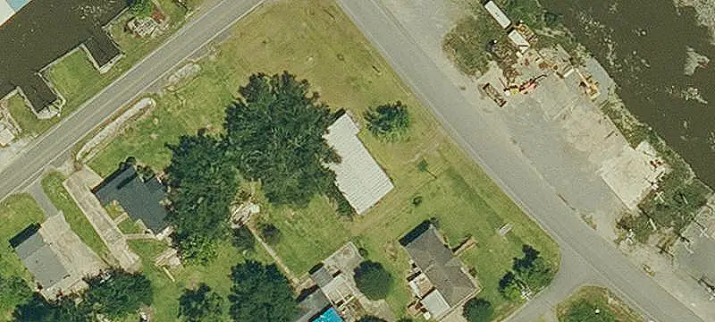 Bayou-Front Warehouse Building