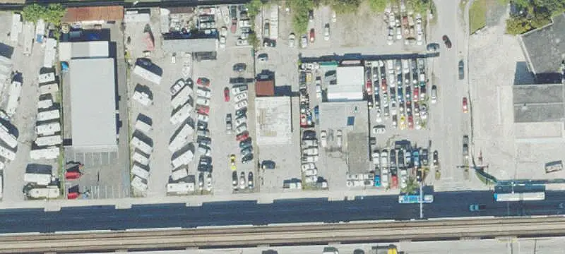 Warehouse with Fenced Outdoor Area
