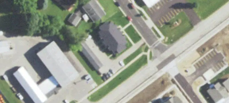 Apartment Building with Private Garages