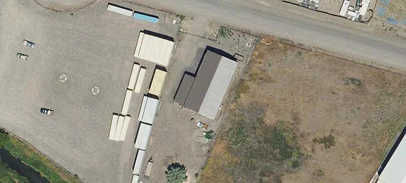 Fenced Warehouse with Covered Storage