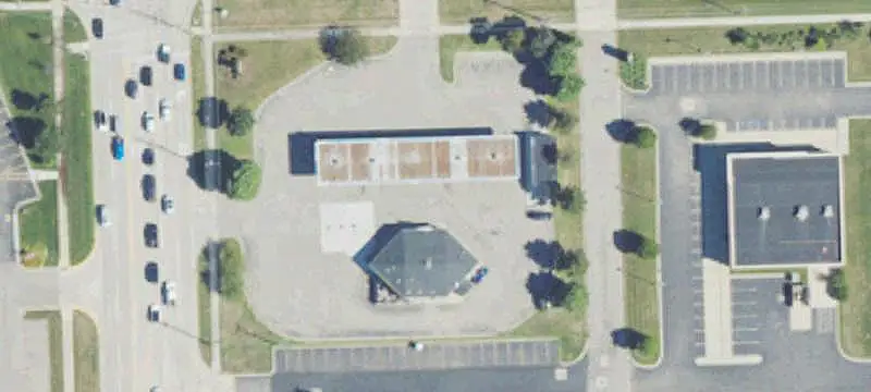 Drive-Through Restaurant Endcap