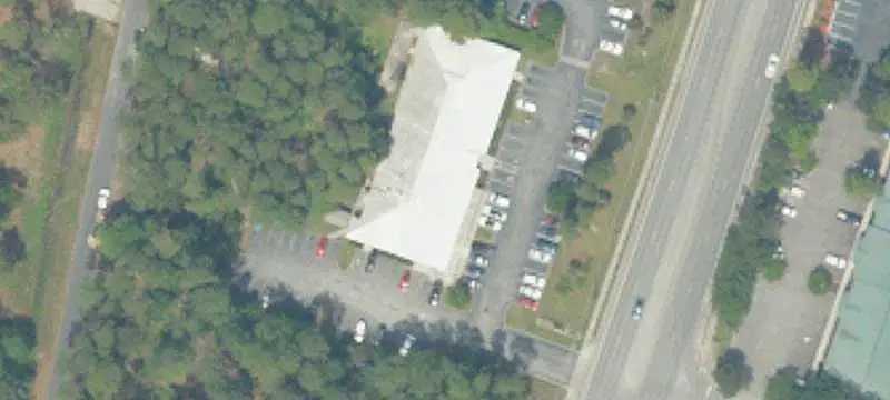 Restaurant End-Cap with Patio