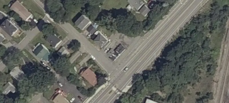 Corner-Lot Duplex with Commercial Space