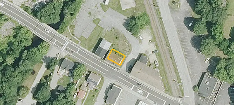Mixed-Use Brick Commercial Building