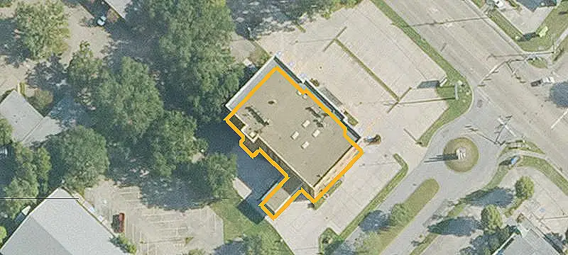 Commercial Land with Dual Curb Cuts