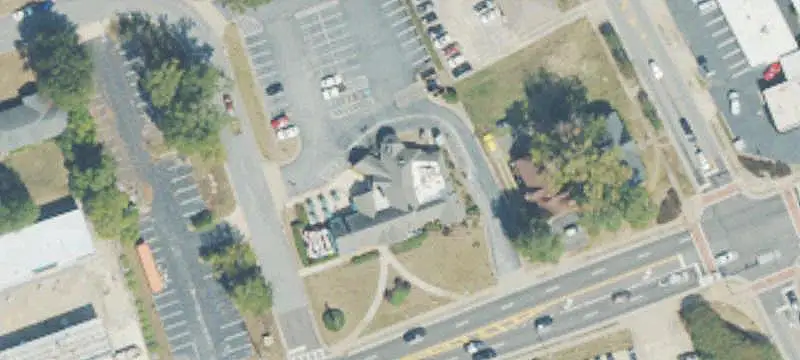 Corner Drive-Through Restaurant