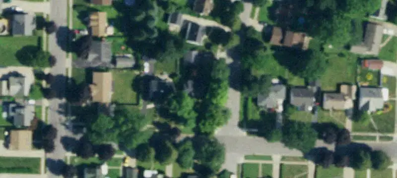 Brick Duplex with Two-Car Garage