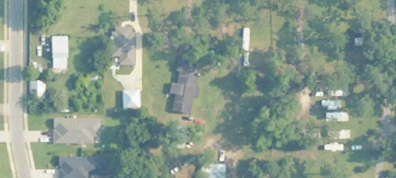 Shaded RV Resort Lot with Gazebo