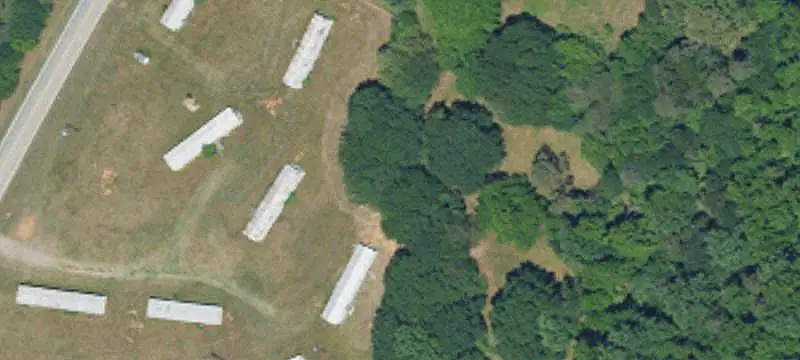 Mobile Home Park With Three Homes