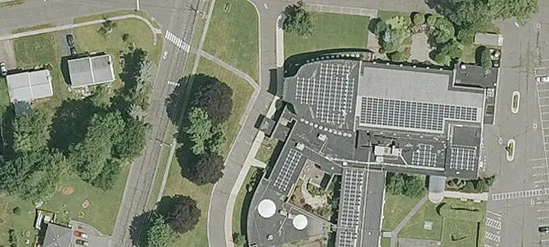 Two-Level School Building
