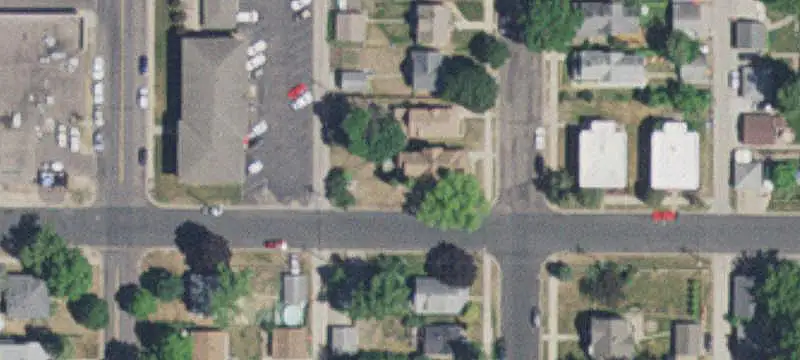 Vacant Duplex on Corner Lot