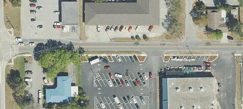 Strip-Center Storefront Building