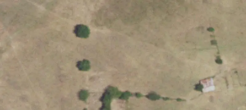 Fenced Agricultural Land with ATV Trails