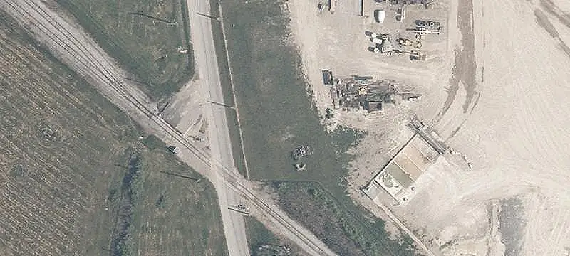 Industrial Warehouse with Crane Equipment