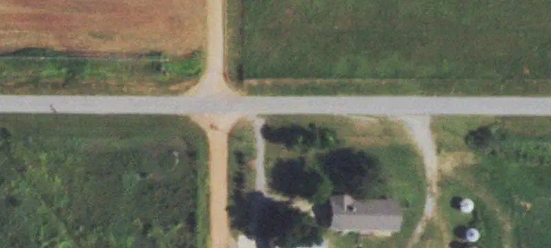 Fenced Farmland with Barn