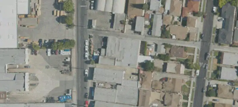 Concrete Block Warehouse with Yard